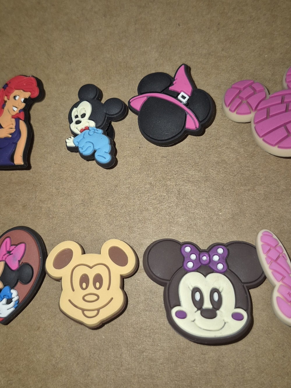 Mickey & Minnie Cartoon Jibbitz Shoe Charms